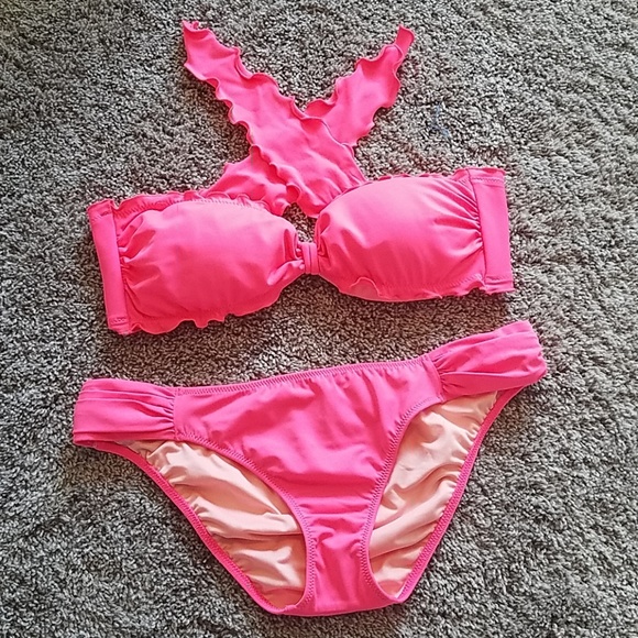 Victoria's Secret Other - 🔥 VS Knockout Bikini Swimsuit 3 Piece Set